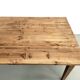Farm table with tapered legs, L 260 cm