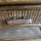 Pair of rattan bedside tables