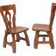 Set of 6 chairs by Guillerme and Chambron