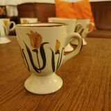 7 vintage cups