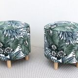 Round poufs