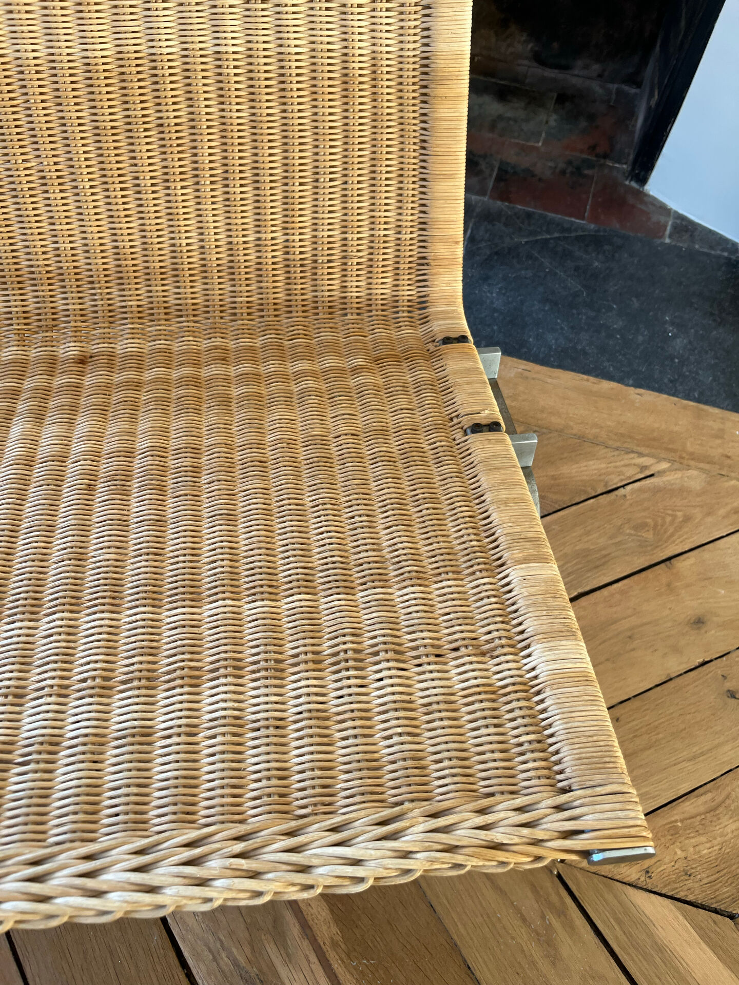 Paire de PK22 osier Fritz Hansen