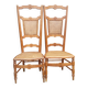 Paire de chaises de nourrice Louis Philippe