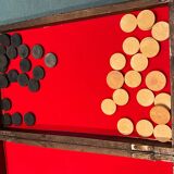 Old checkers game box
