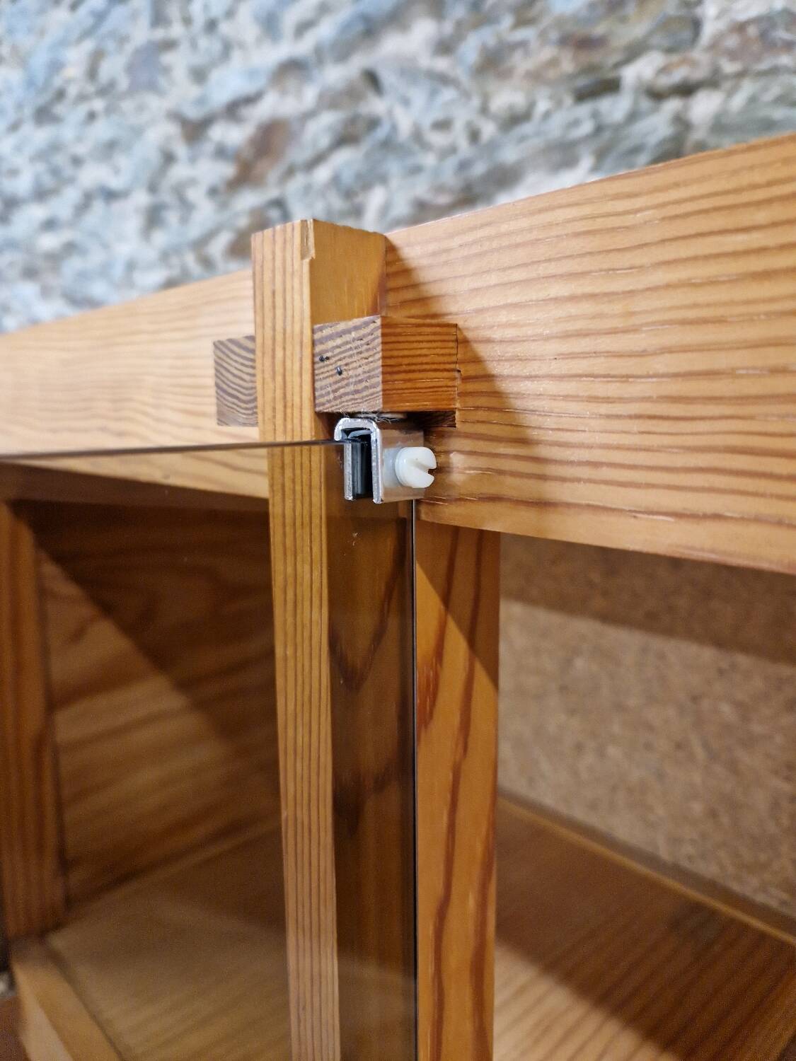 80s pine buffet in revival style