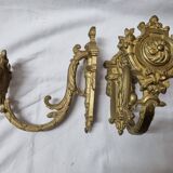 Golden bronze tiebacks