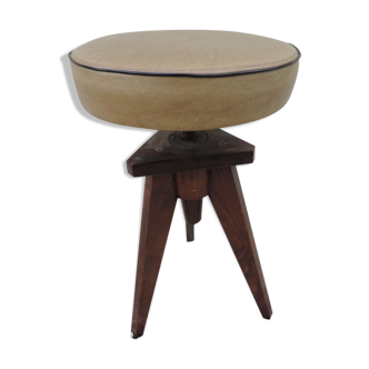 Vintage piano stool