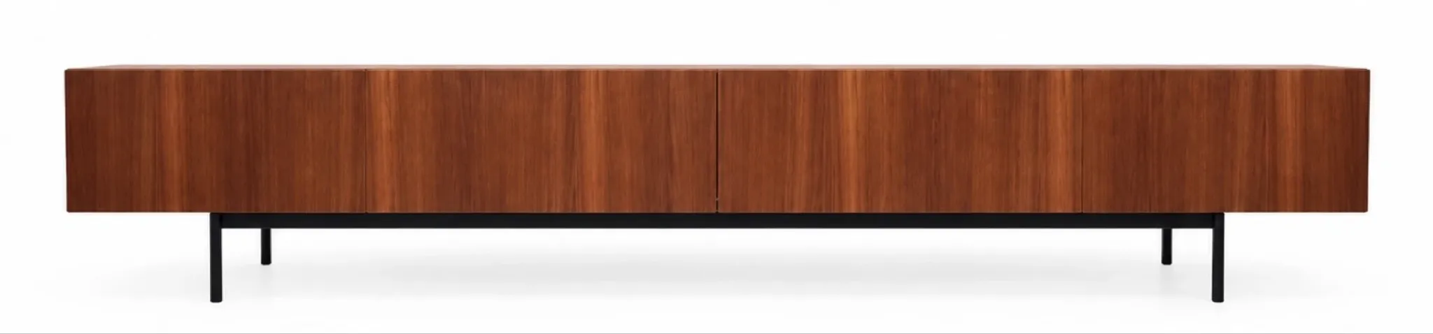 Low Scandinavian sideboard in teak