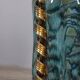 Large 1950s vintage decorated ceramic vase, Italian design
