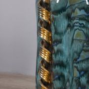 Large 1950s vintage decorated ceramic vase, Italian design