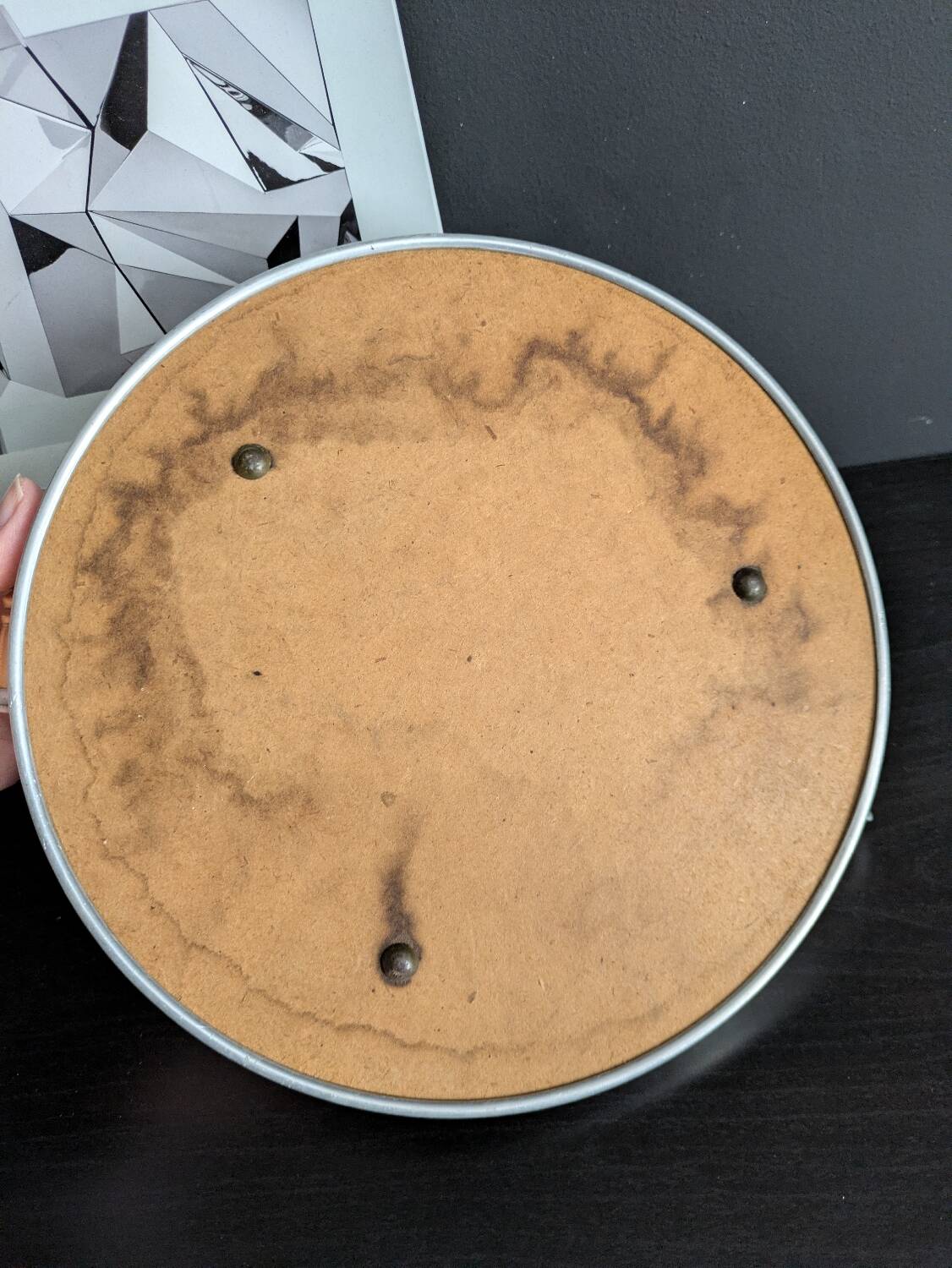 Art Deco mirrored tray