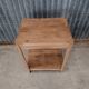 Vintage oak side table