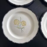 Ainay Salins 4-piece plate set