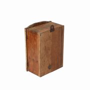 Little Old Wall Showcase Box has Clock Patina of Origin India