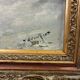 Tableau Peinture paysage enneigé