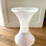 Translucent white Tam Tam stool