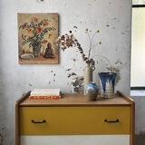 Painting on canvas bouquet