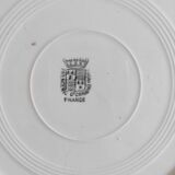 Plate with colorful flowers Onnaing