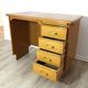 Vintage light wood desk – 1960s/70s – mid-century modern style