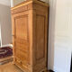 Petite armoire parisienne "bonnetière"