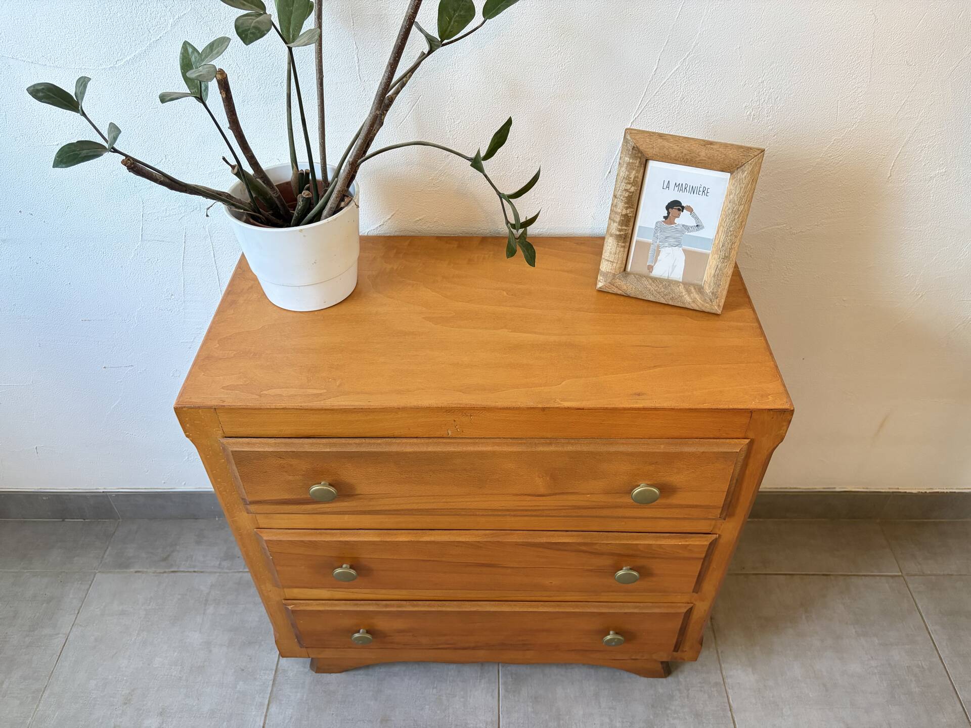Vintage oak chest of drawers