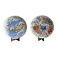 Pair of plates from Jingdezhen, China, early 20th century.