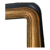 Mirror fireplace trumeau Louis philippe gilded, 105x77 cm