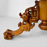 Japanese rotating library pedestal table by Gabriel Viardot, 1880