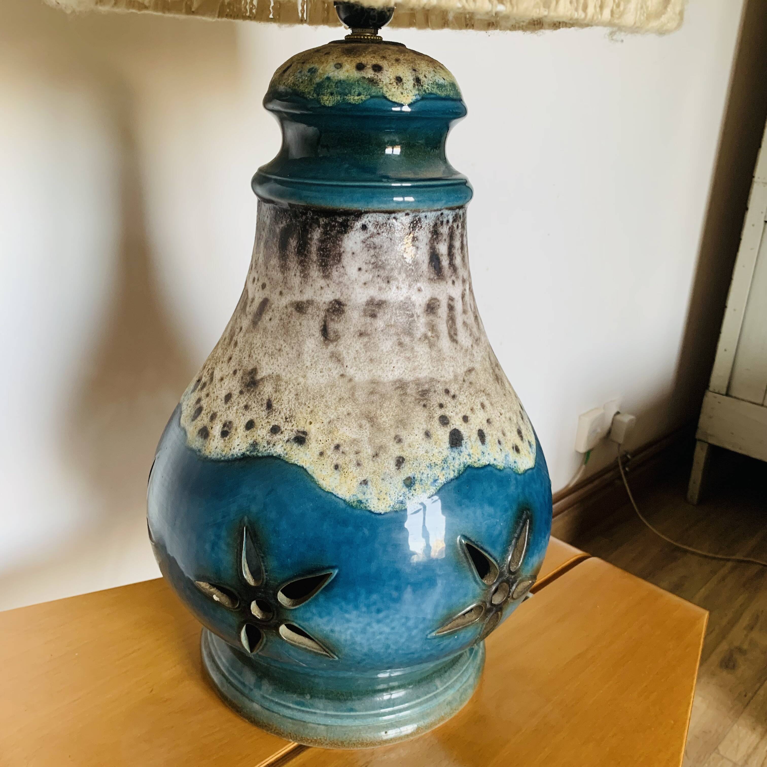 Vintage ceramic lamp