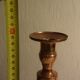 2 old copper candlestick brass candlesticks