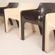 Ensemble de six fauteuils Gaudì par Vico Magistretti pour Artemide