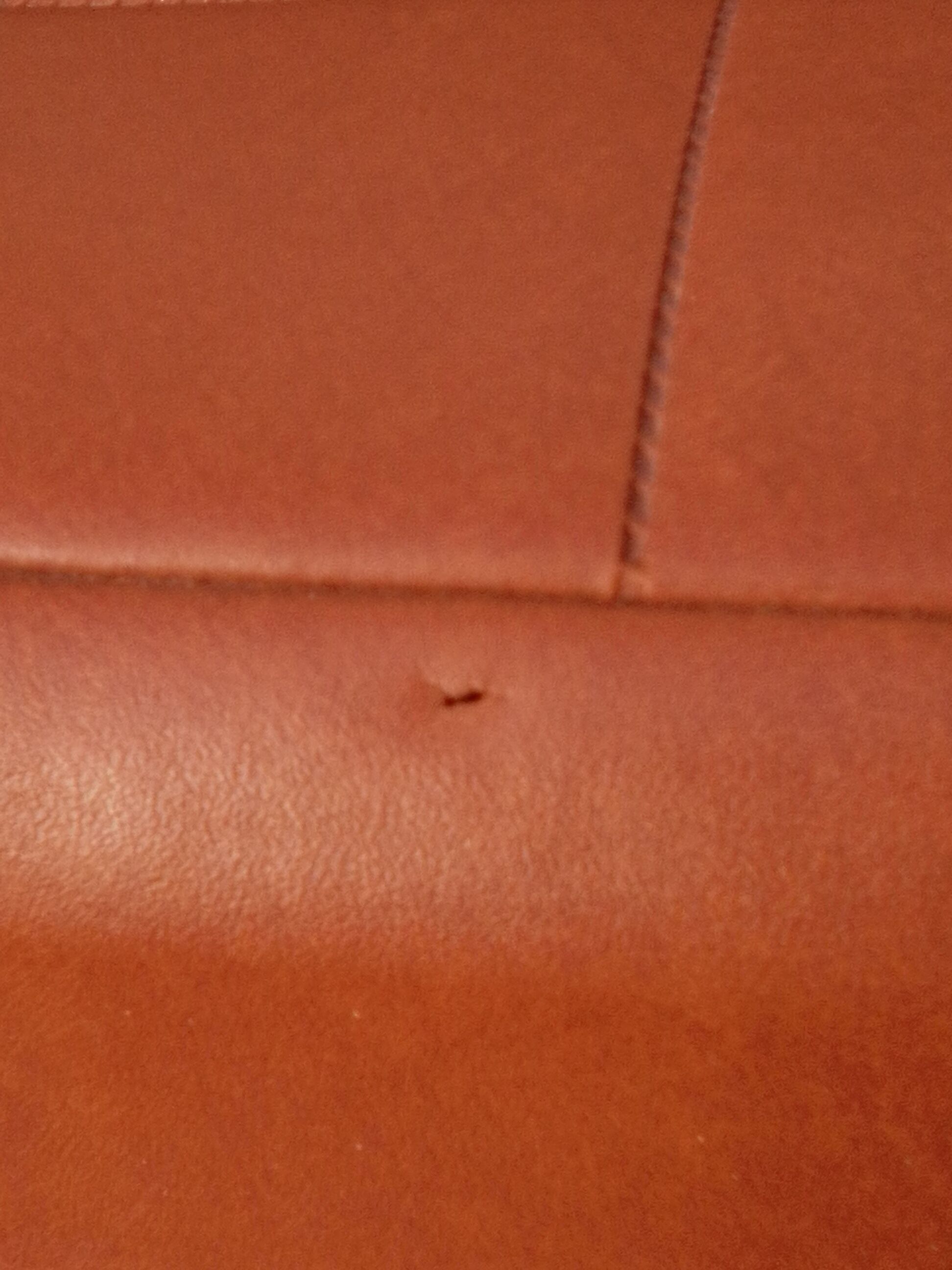 Armchair in brown skaï 70s