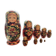 Magnificent family of Russian matryoshkas – 9 dolls – excellent condition