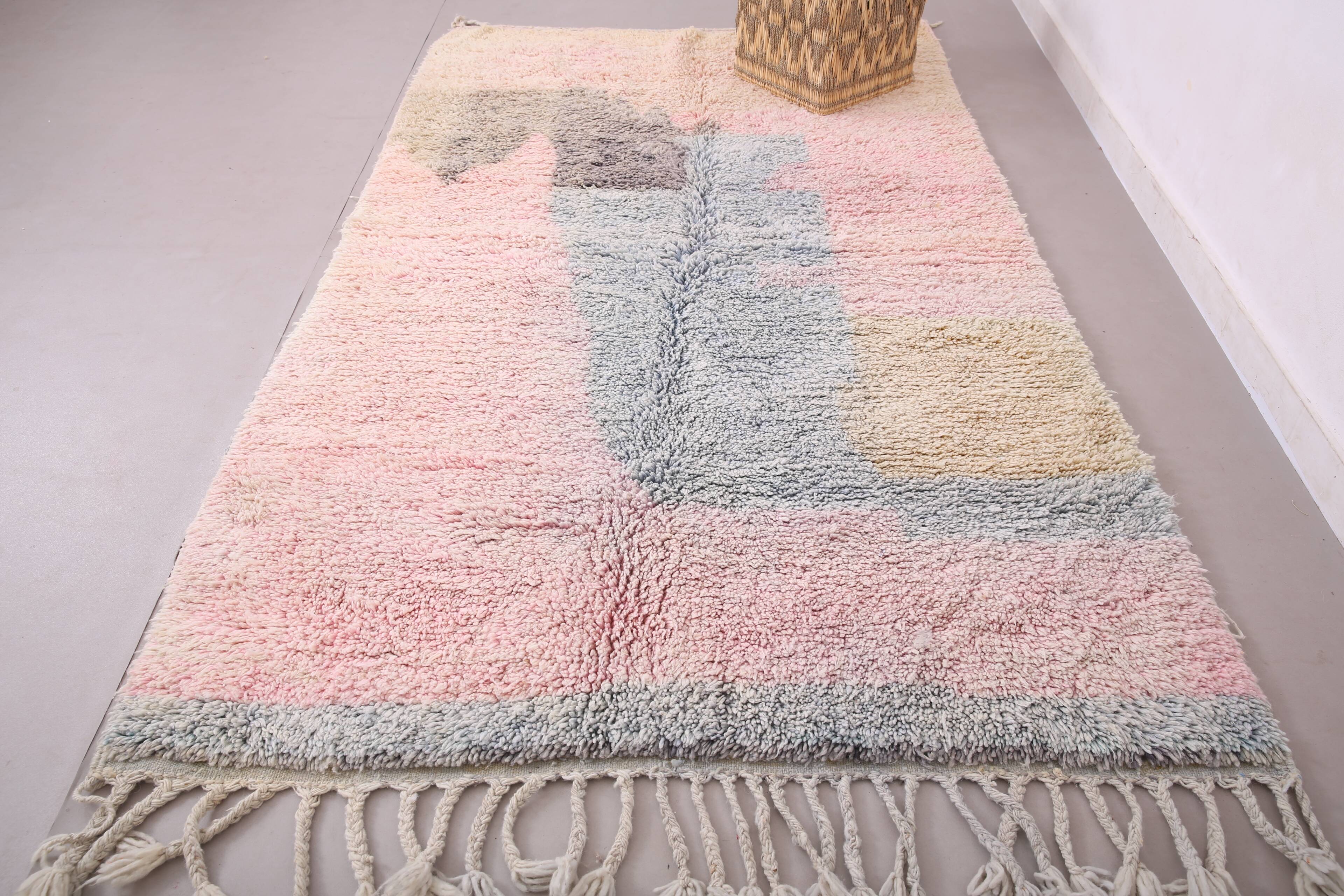 Vintage Boujaad Rug 160 x 262 cm - Berber Wool Rug - Moroccan Rug Handmade