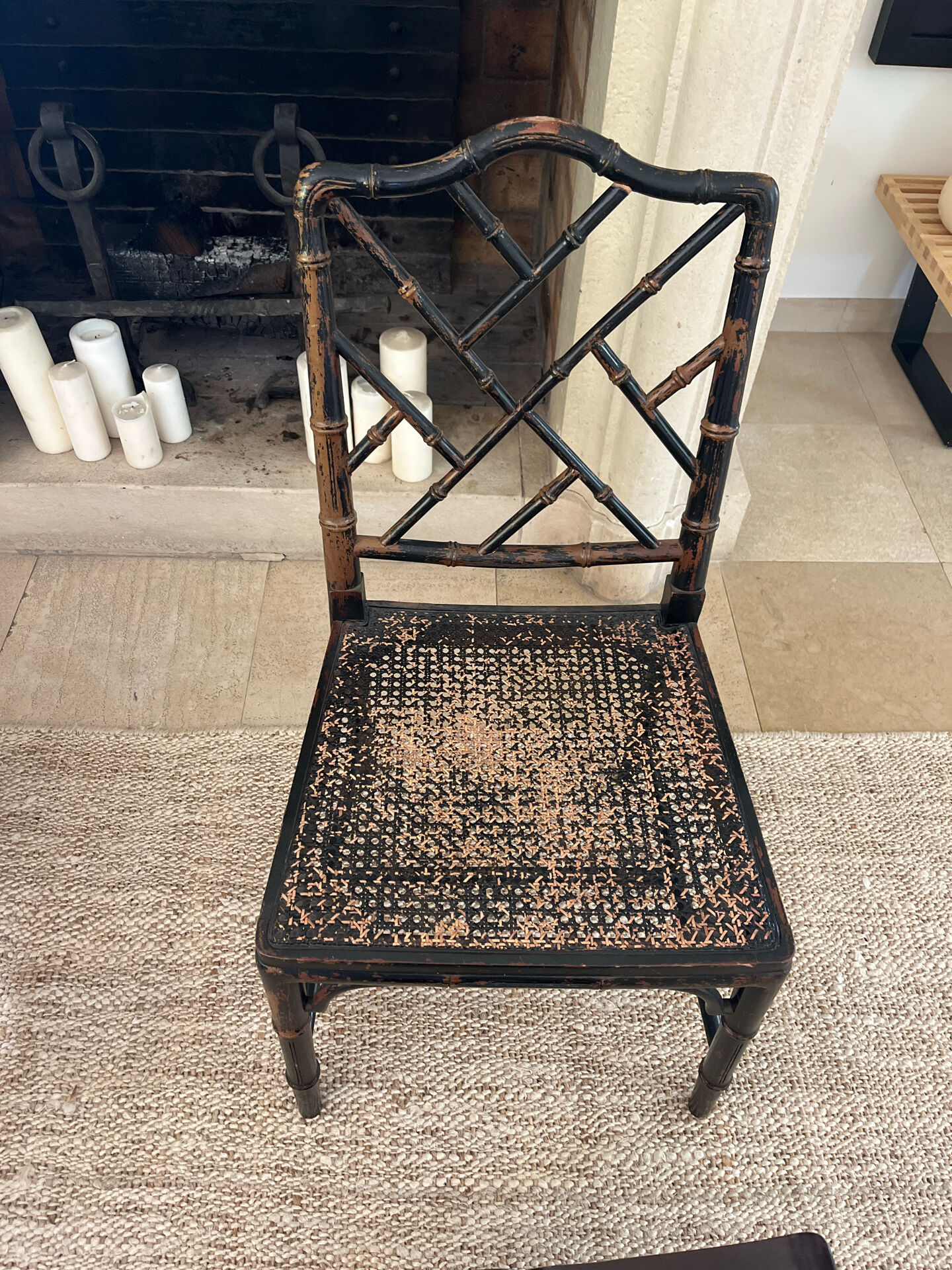 2 Chippendale chairs