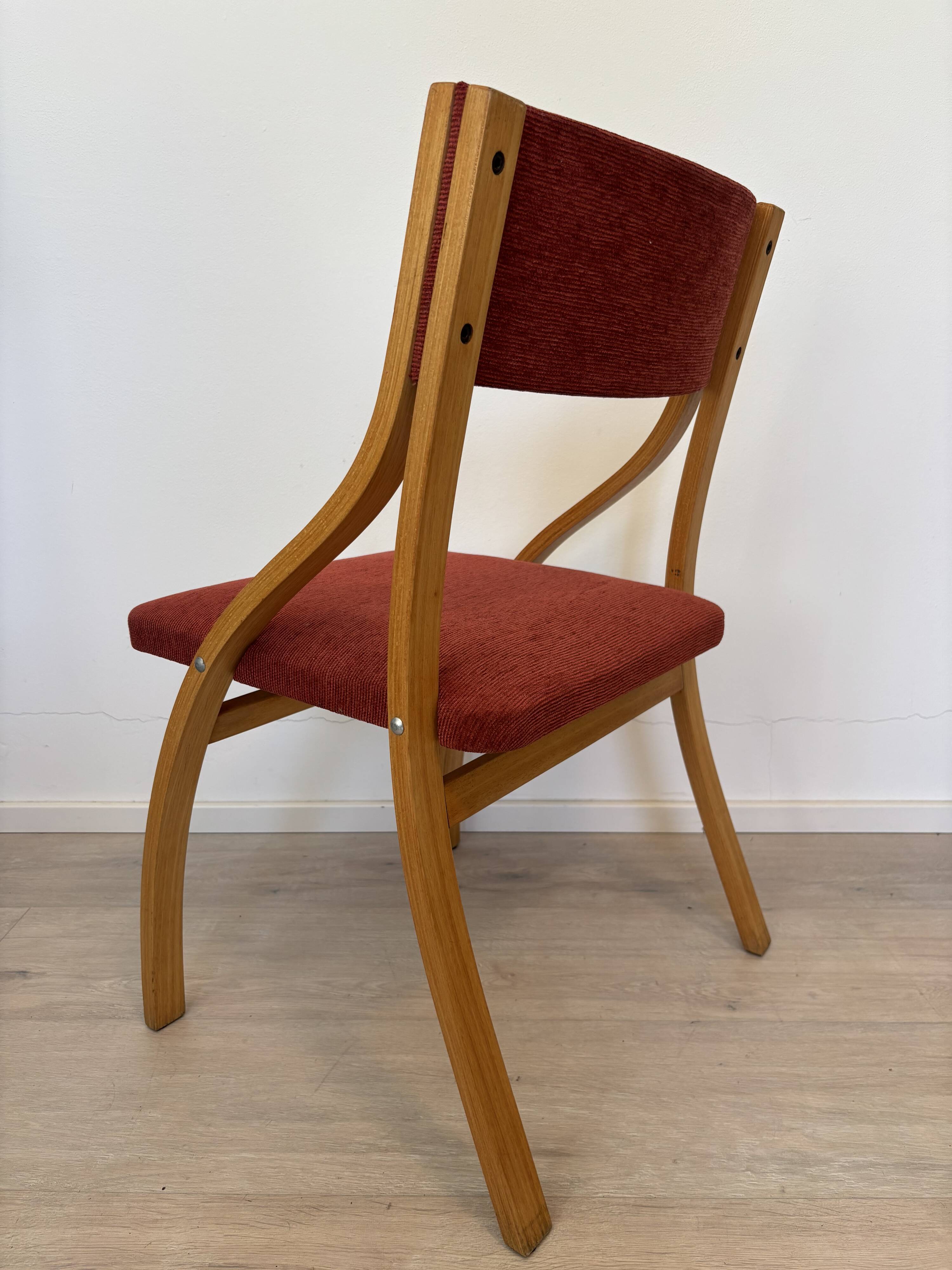 Vintage Dining Chair by Ludvík Volak,  Czechoslovakia 1980’s