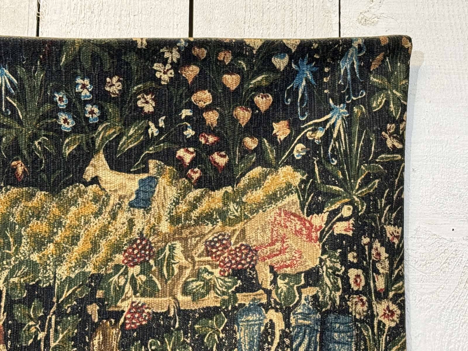 1970s wall tapestry - The Grape Harvest - JP Gobelin Panels
