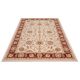 Oriental carpet 1.6x2.3 m in beige and red wool
