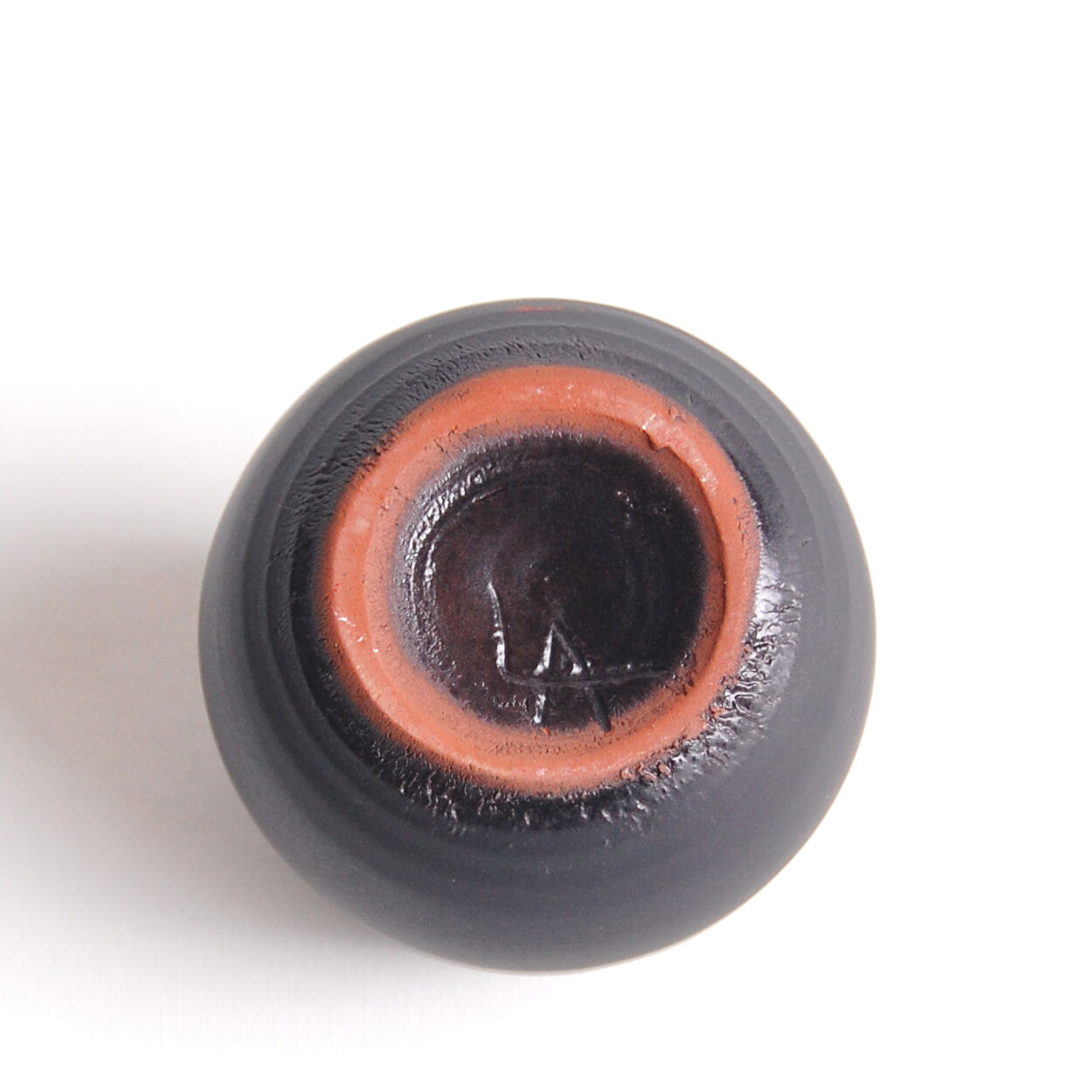 Miniature soliflore vase Antonio Lampecco black and white