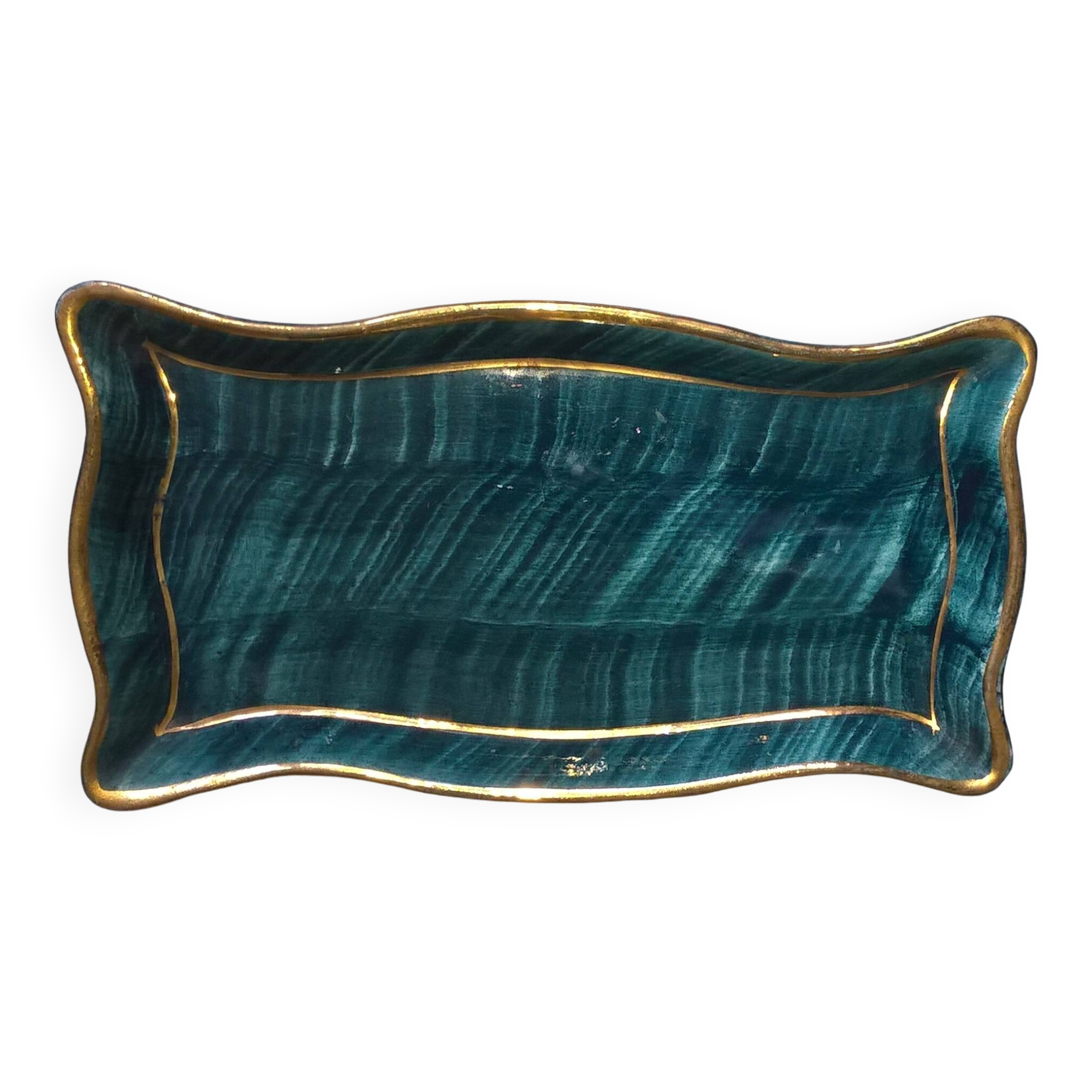 Dish bowl empty pocket hubert bequet quaregnon belgium art deco vintage