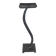 Modernist candlestick in wrought iron