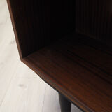 Bibliothèque en acajou, design danois, années 1970, production Omann Jun