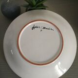 Assiette lallier '' Moustier '' P