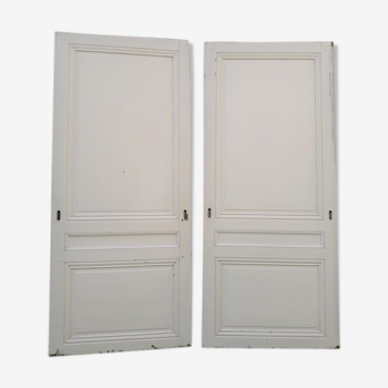 Pair of doors 101x233cm each old sliding