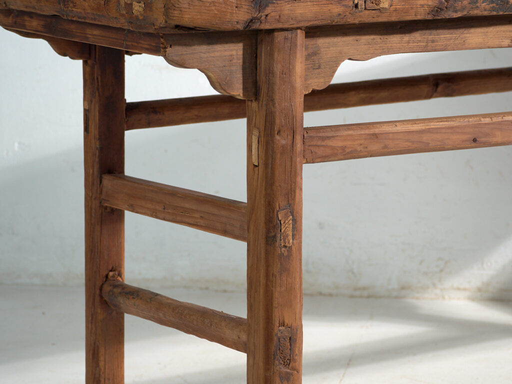 Old pine wood console – China, circa 1930