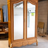 Large antique wardrobe