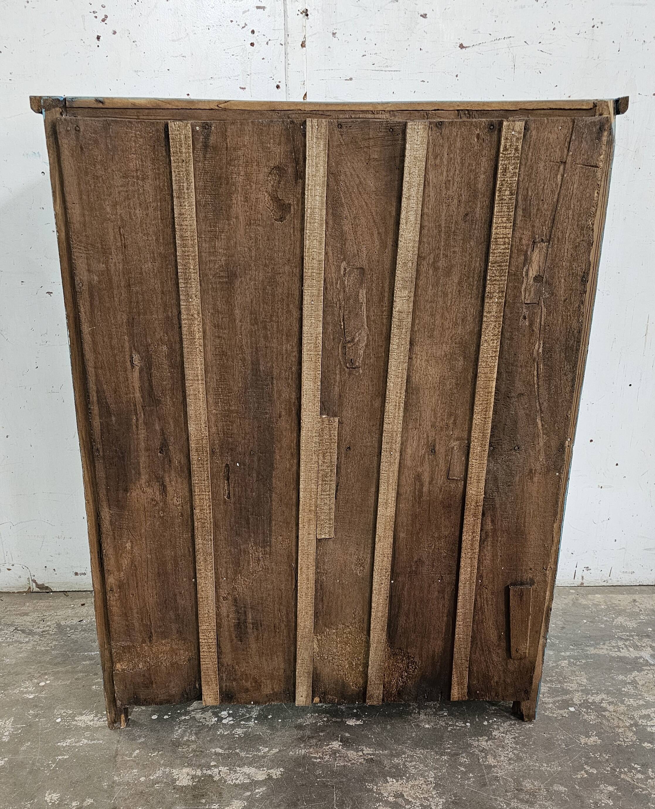 Antique teak sideboard from Burma