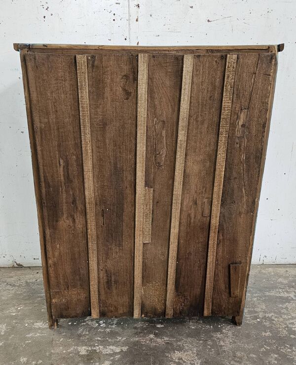 Ancien vaisselier en teck birman