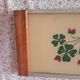 Art deco clovers tray