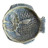 Brass fish ashtray or pocket emptier